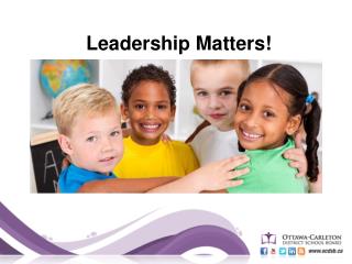 Leadership Matters!