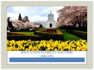 Education Stability Matters OREGON