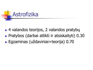 Astrofizika