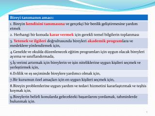 A. TEST TEKNİKLERİ