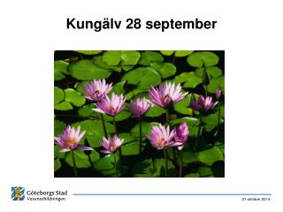 Kungälv 28 september