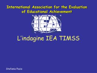 L’indagine IEA TIMSS