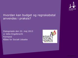 Hvordan kan budget og regnskabstal anvendes i praksis?
