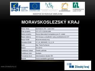 Moravskoslezský kraj