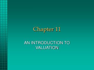 Chapter 11