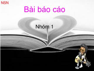 Bài báo cáo
