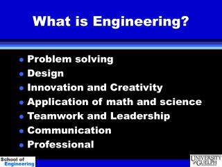 What is Engineering?