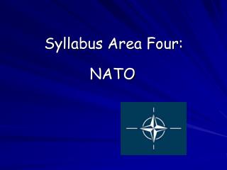 Syllabus Area Four: