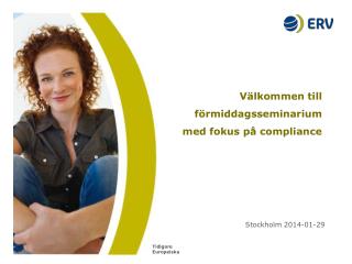 Välkommen till förmiddagsseminarium med fokus på compliance