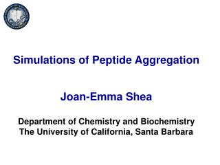 Simulations of Peptide Aggregation