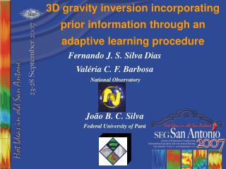 3D gravity inversion incorporating prior information through an adaptive learning procedure