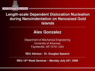 Length-scale Dependent Dislocation Nucleation during Nanoindentation on Nanosized Gold Islands