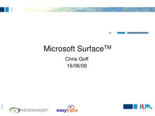 Microsoft Surface TM