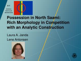 Possession in North Saami : Rich Morphology in Competition with an Analytic Construction