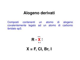 Alogeno derivati