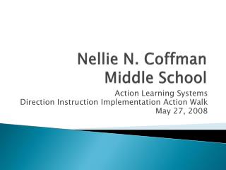 Nellie N. Coffman Middle School