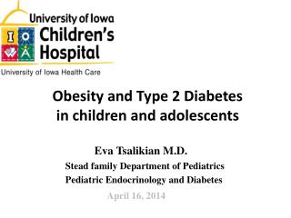 Obesity and Type 2 Diabetes in children and adolescents