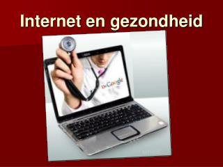 Internet en gezondheid