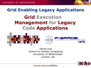 Grid Execution Management for Legacy Code Applications