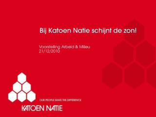 Bij Katoen Natie schijnt de zon!