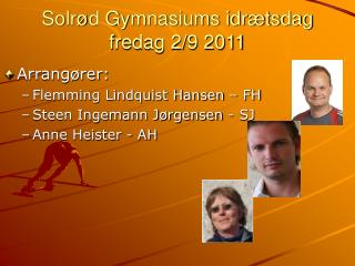Solrød Gymnasiums idrætsdag fredag 2/9 2011
