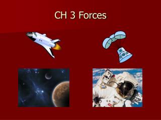 CH 3 Forces