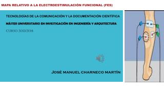 MAPA RELATIVO A LA ELECTROESTIMULACIÓN FUNCIONAL (FES)