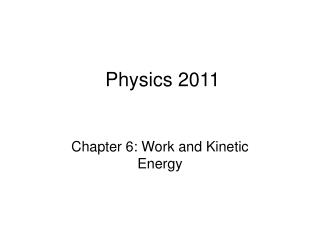 Physics 2011