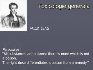 Toxicologie generala