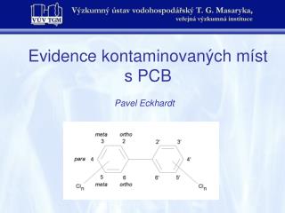 Evidence kontaminovaných míst s PCB