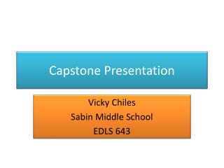 Capstone Presentation