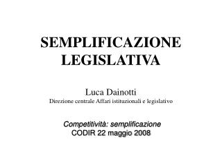 Andamento dell’attività legislativa per legislatura