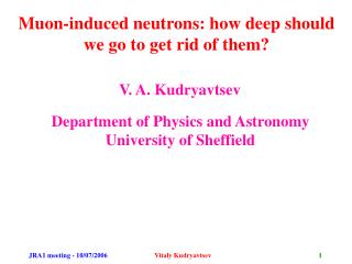 Muon-induced neutrons: how deep should we go to get rid of them?