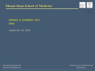 Mount Sinai School of Medicine