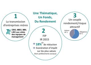 La transmission d’entreprises mûres