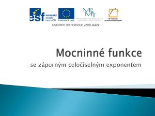 Mocninné funkce