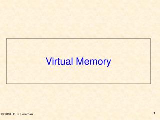 Virtual Memory