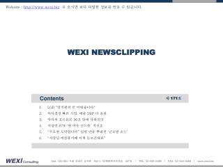 WEXI NEWSCLIPPING