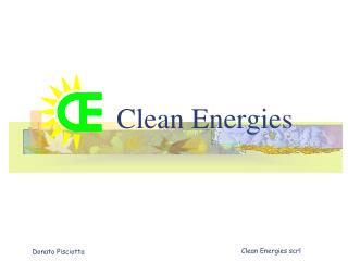 Clean Energies