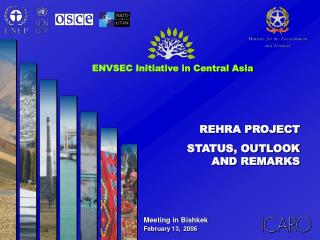REHRA PROJECT STATUS, OUTLOOK AND REMARKS