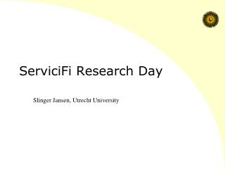 ServiciFi Research Day