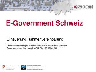 E-Government Schweiz