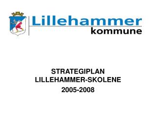 STRATEGIPLAN LILLEHAMMER-SKOLENE 2005-2008