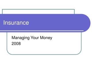 Insurance