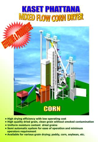 MIXED FLOW CORN DRYER