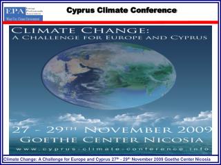 Cyprus Climate Conference