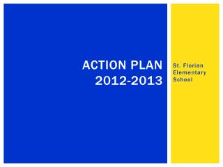 ACTION plan 2012-2013