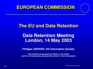 EUROPEAN COMMISSION