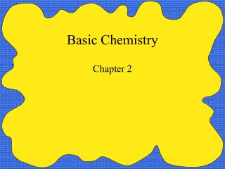 Basic Chemistry