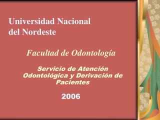 Universidad Nacional del Nordeste